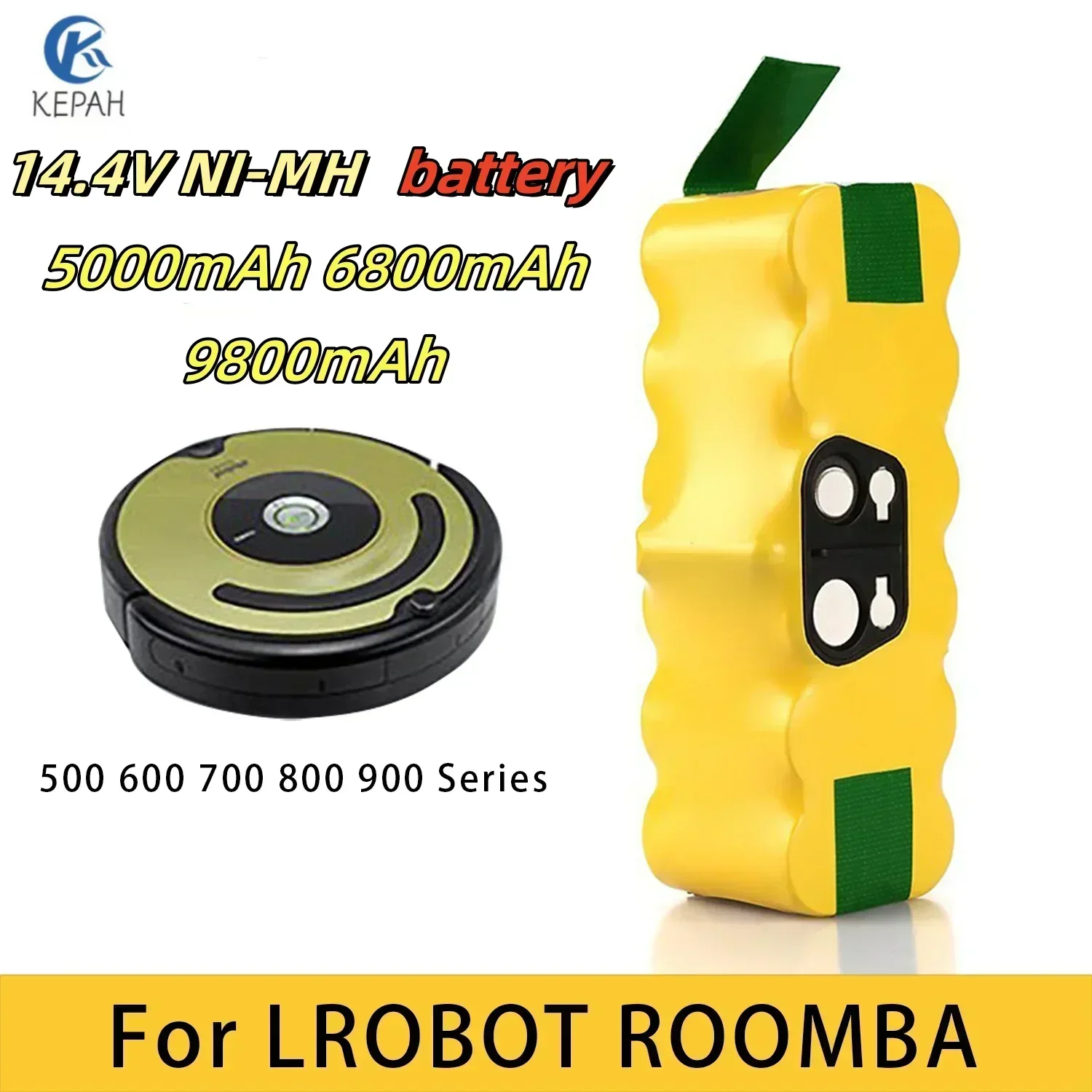 4S Lipo Battery 14.8V 6000Mah - Batería de Robot aspirador de 14,4
