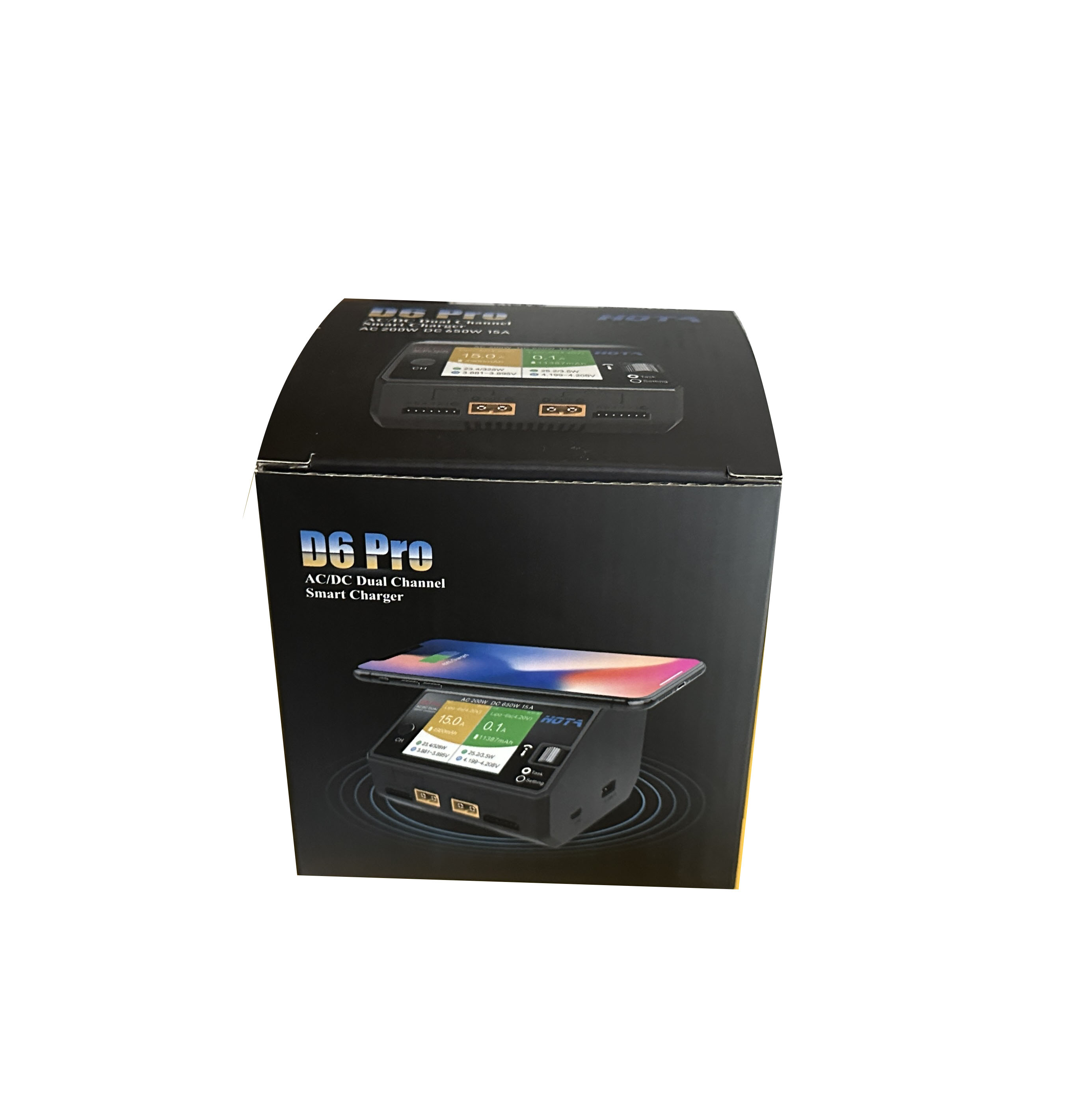 Hota D6 Pro Dual Lipo Charger - Cargador de Doble Canal HOTA D6