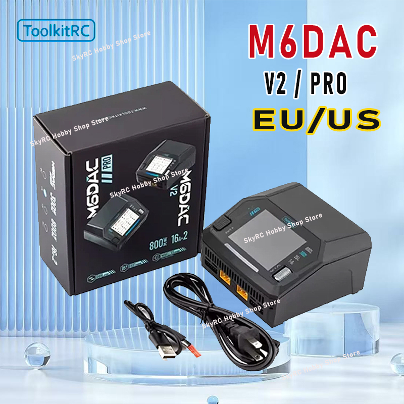 Cargador Inteligente de Doble  - Toolkitrc M6Dac Smart Charger reseña y precio