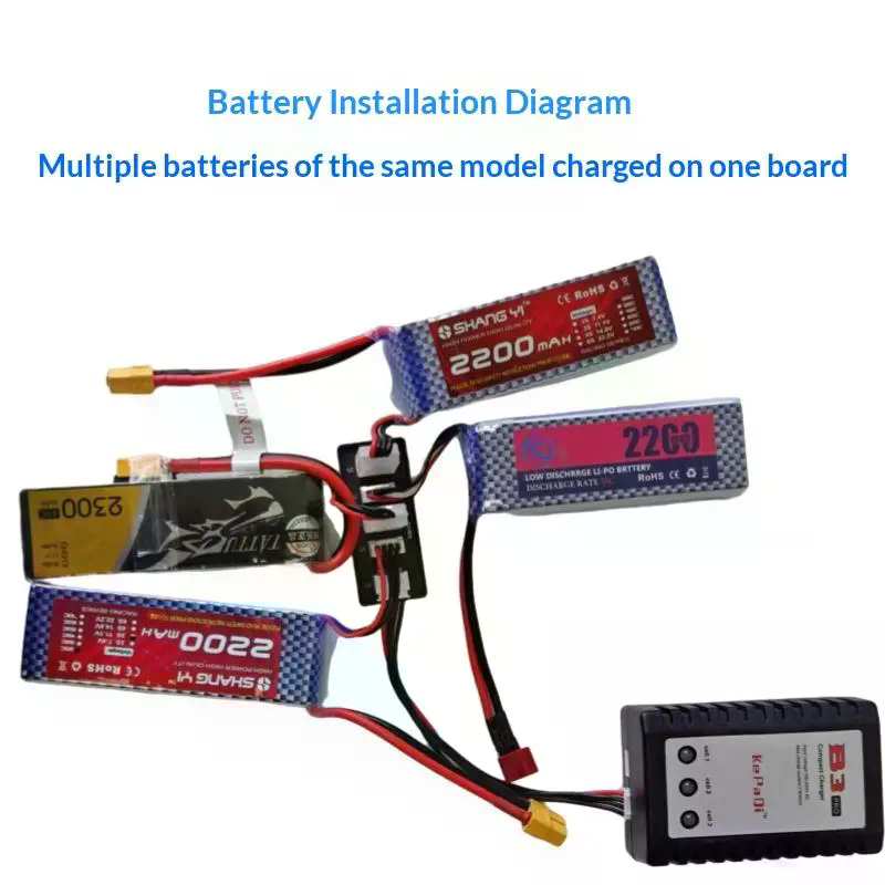 Carga Paralela de Baterías Lip - 12S Lipo Battery Balancing Board reseña y precio