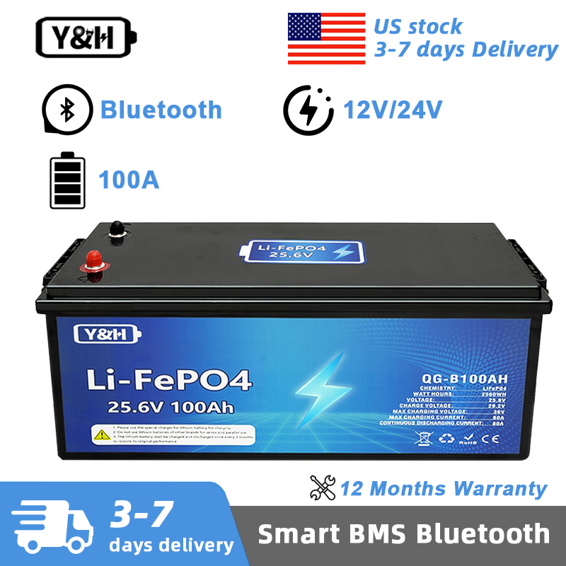[Entrega Local] Batería LiFePO - Lifepo4 12V 100Ah Bms Bluetooth reseña y precio