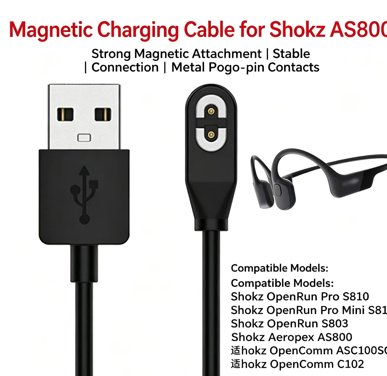 Cable de carga magnético Pogo- - Skyrc B6 Neo Smart Charger reseña y precio