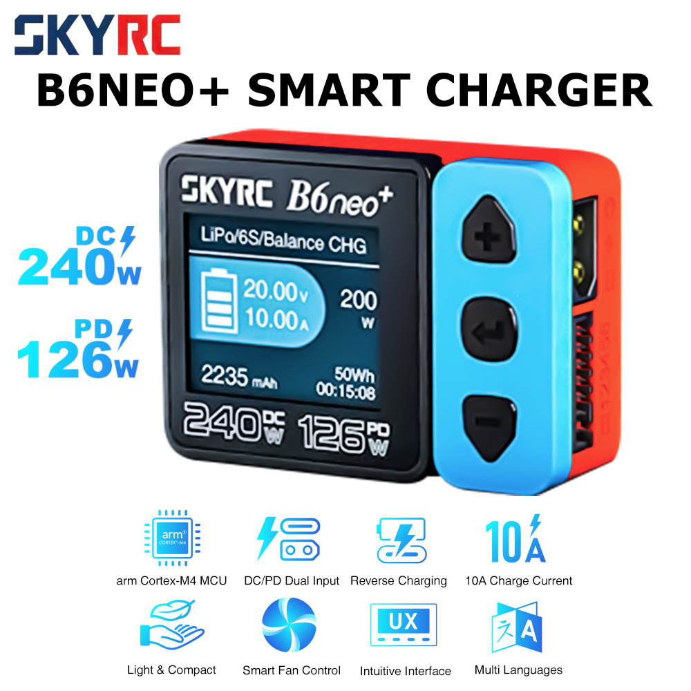 SkyRC B6 neo Cargador intelige - Skyrc B6 Neo Smart Charger reseña y precio