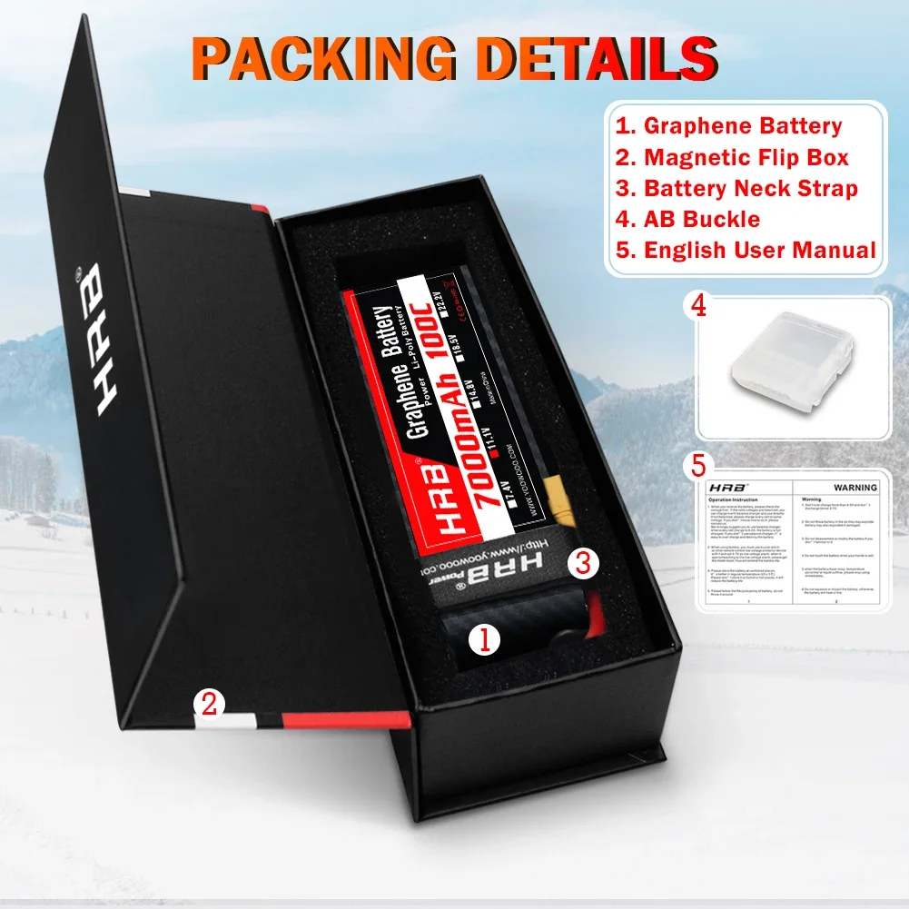 Batería de grafeno 2S 3S 4S 6S - 6S Lipo Battery 22.2V 5000Mah reseña y precio