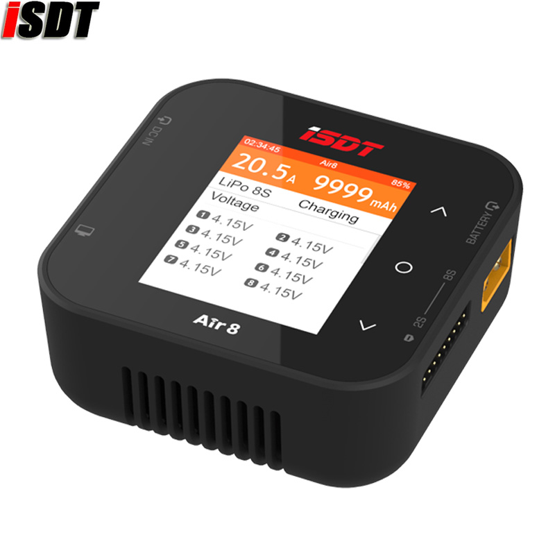 Cargador inteligente ISDT Air  - Isdt Air8 8S Lipo Charger reseña y precio
