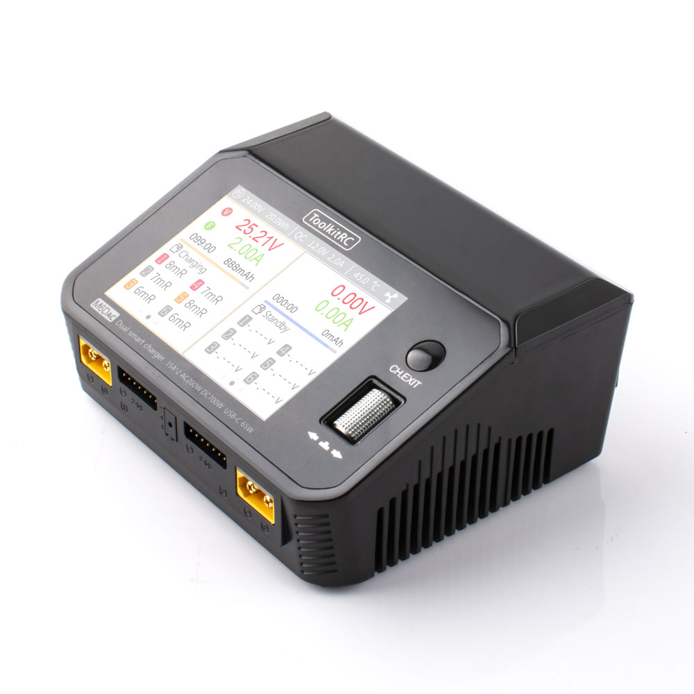 ToolkitRC M6DAC cargador de ba - Toolkitrc M6Dac Smart Charger reseña y precio