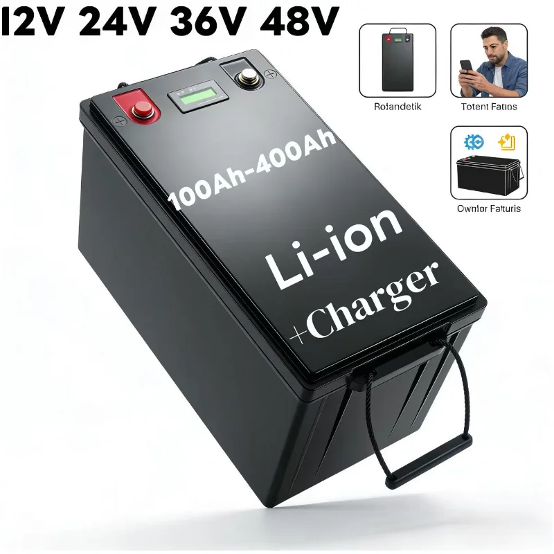 Batería de Litio con Bluetooth - Lifepo4 12V 100Ah Bms Bluetooth reseña y precio