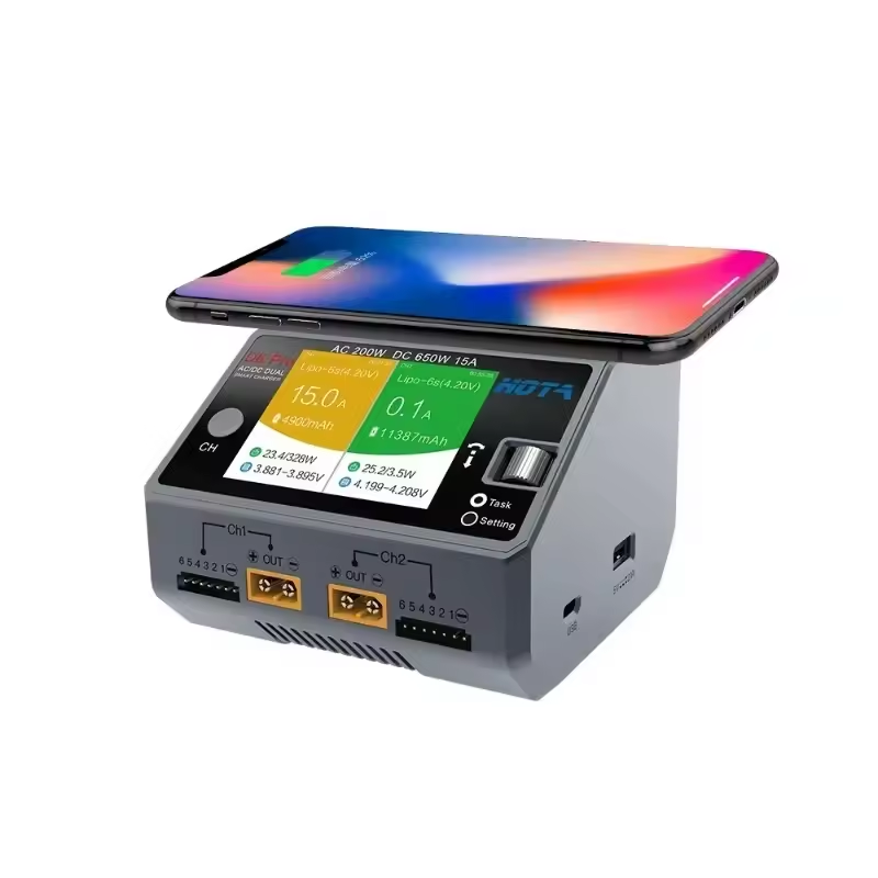 Original HOTA D6 Pro AC 200W D - Hota D6 Pro Dual Lipo Charger reseña y precio