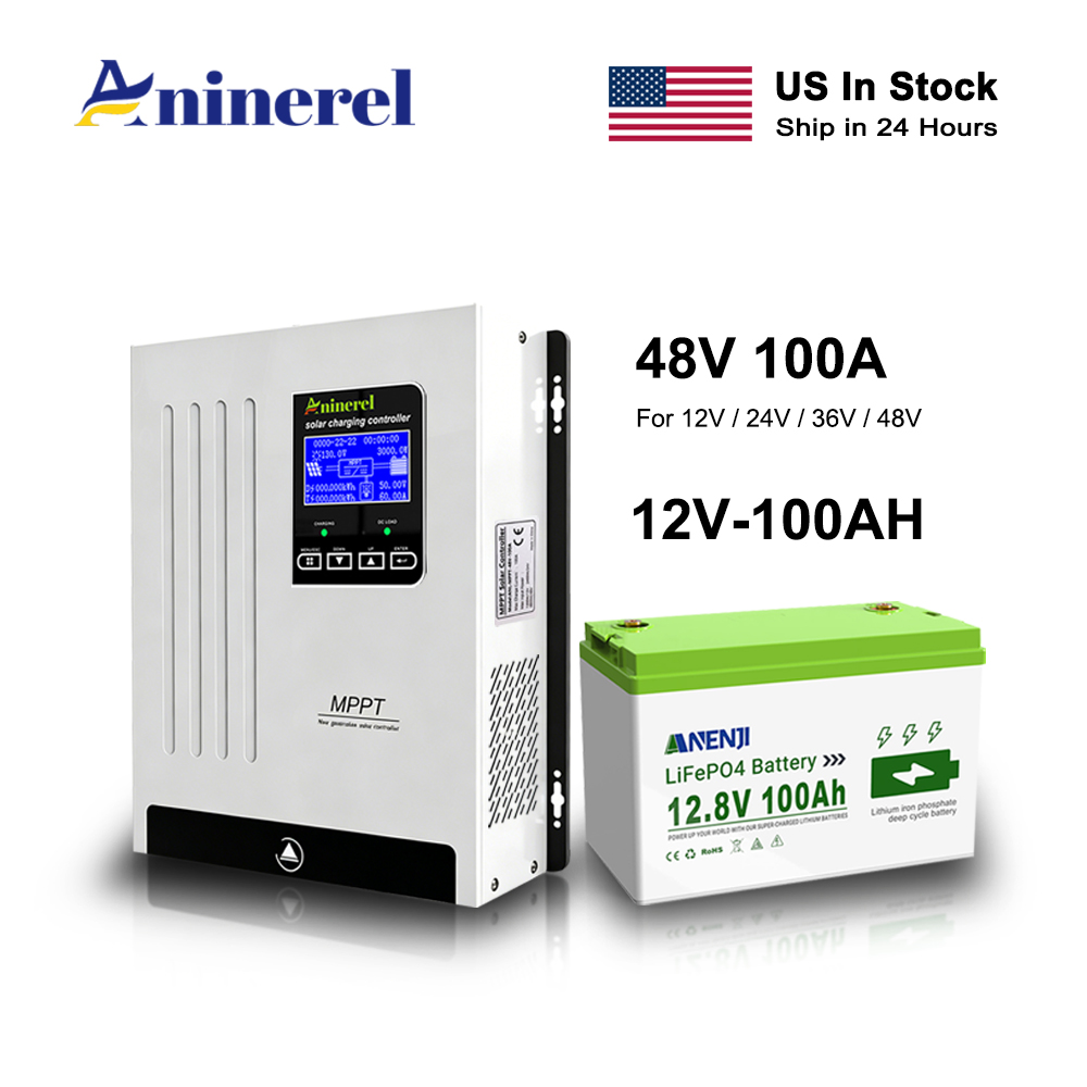 Controlador de Carga Solar Ani - Lifepo4 12V 100Ah Bms Bluetooth reseña y precio