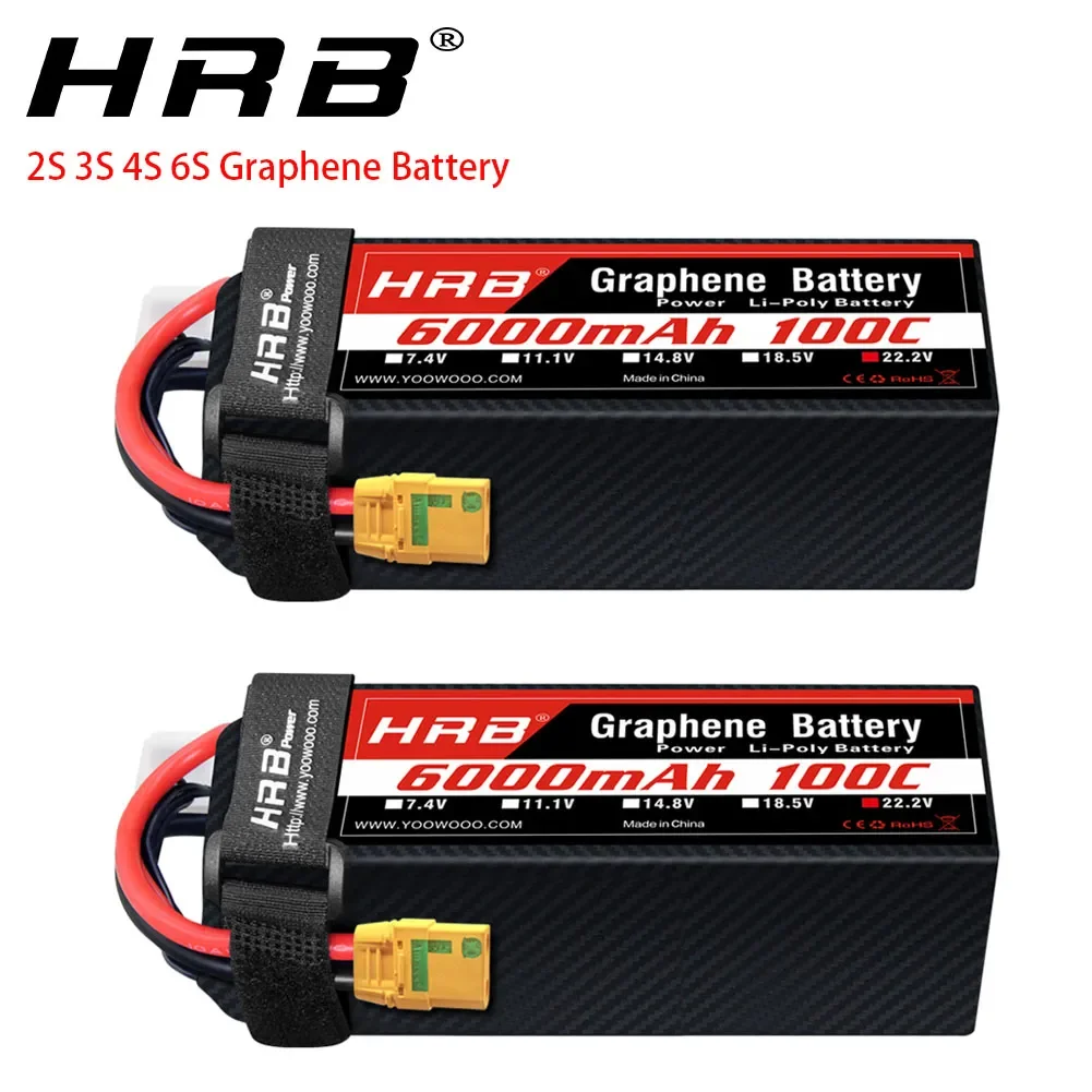2 baterías de grafeno 2S 3S 4S - 6S Lipo Battery 22.2V 5000Mah reseña y precio