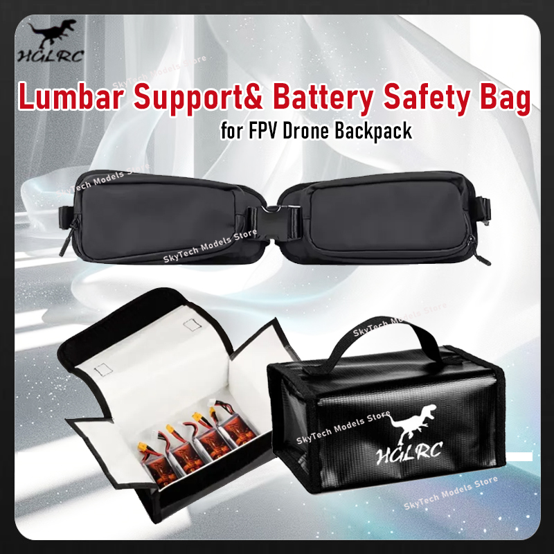 Cojín lumbar ergonómico HGLRC  - Lipo Battery Fireproof Safety Charge Box reseña y precio