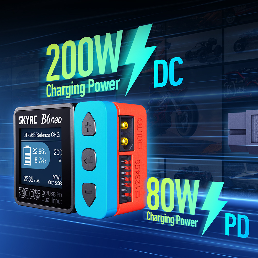 SkyRC B6 neo cargador intelige - Skyrc B6 Neo Smart Charger reseña y precio