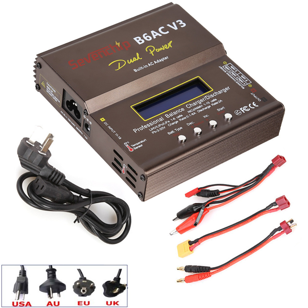 Nuevo cargador de equilibrio D - Toolkitrc M6Dac Smart Charger reseña y precio