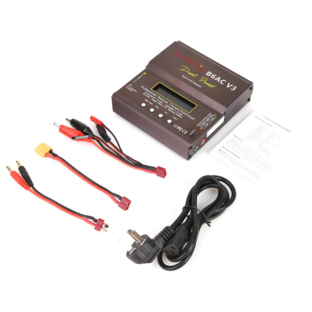 Nuevo cargador de equilibrio D - Toolkitrc M6Dac Smart Charger reseña y precio