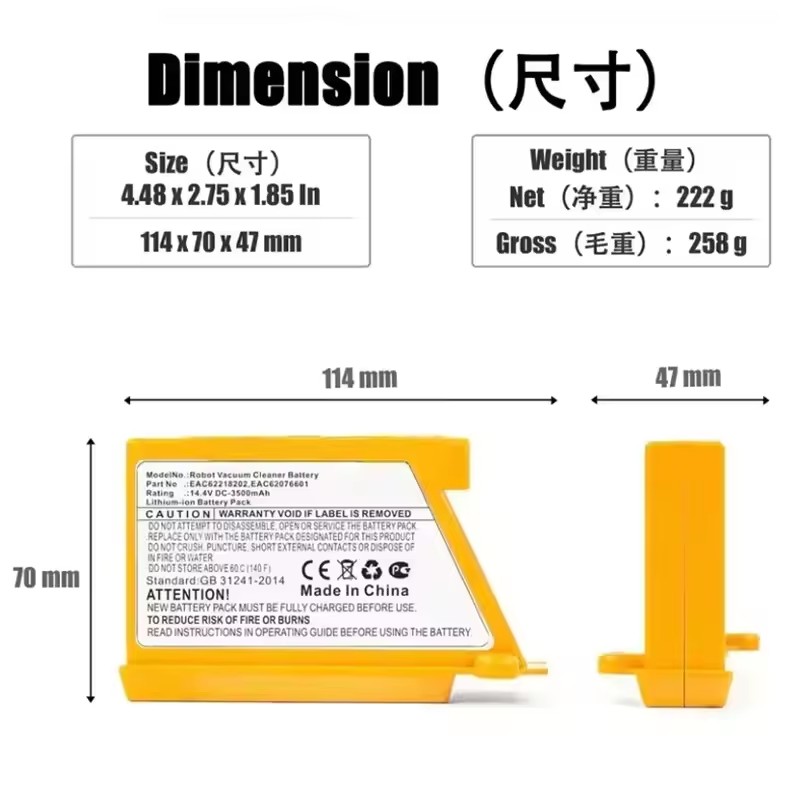 Nueva Batería de 14.4V 5.0Ah p - 4S Lipo Battery 14.8V 6000Mah reseña y precio