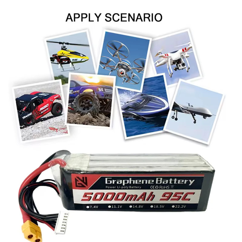 Batería Lipo 6S 5000mAh XT60 X - 6S Lipo Battery 22.2V 5000Mah reseña y precio