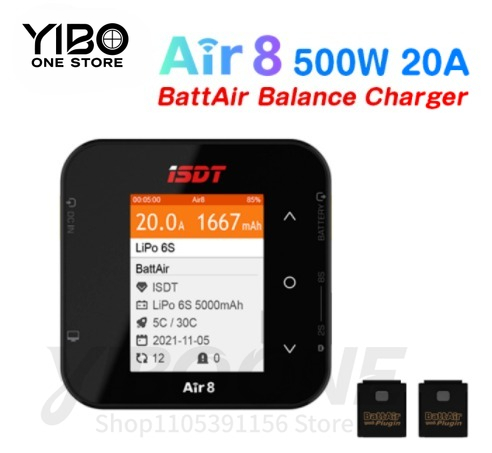 Cargador de Baterías Air8 500W - Isdt Air8 8S Lipo Charger reseña y precio