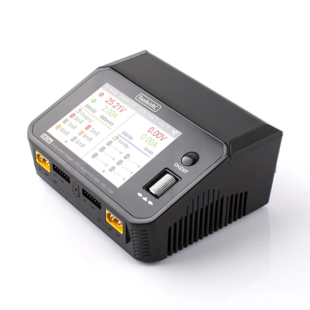 SmCpToolkitRC M6DAC Cargador/D - Toolkitrc M6Dac Smart Charger reseña y precio