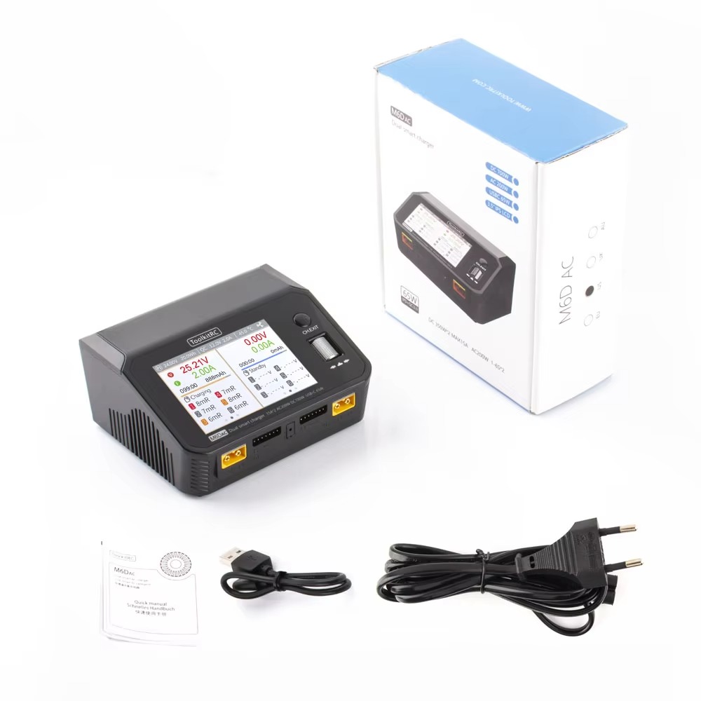 SmCpToolkitRC M6DAC Cargador/D - Toolkitrc M6Dac Smart Charger reseña y precio