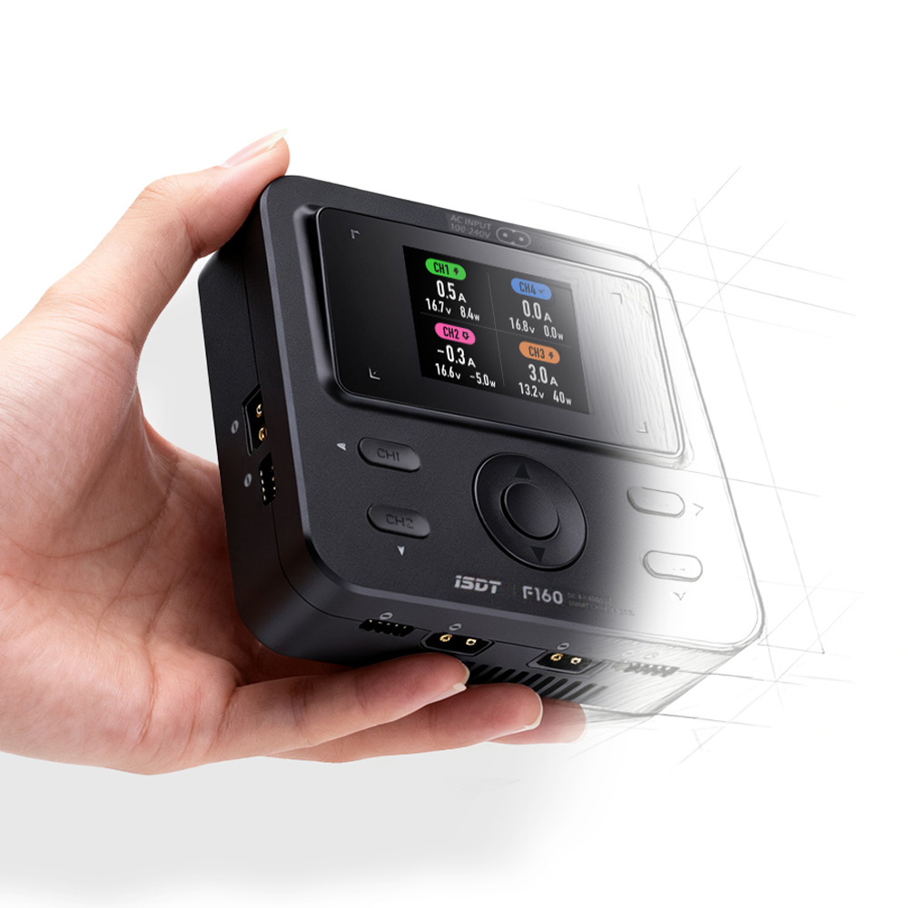 Cargador Inteligente ISDT F160 - Toolkitrc M6Dac Smart Charger reseña y precio